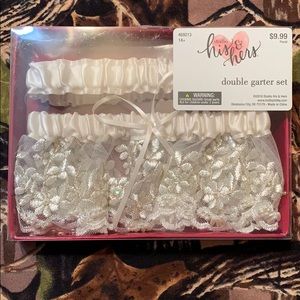 Brand new wedding garter set